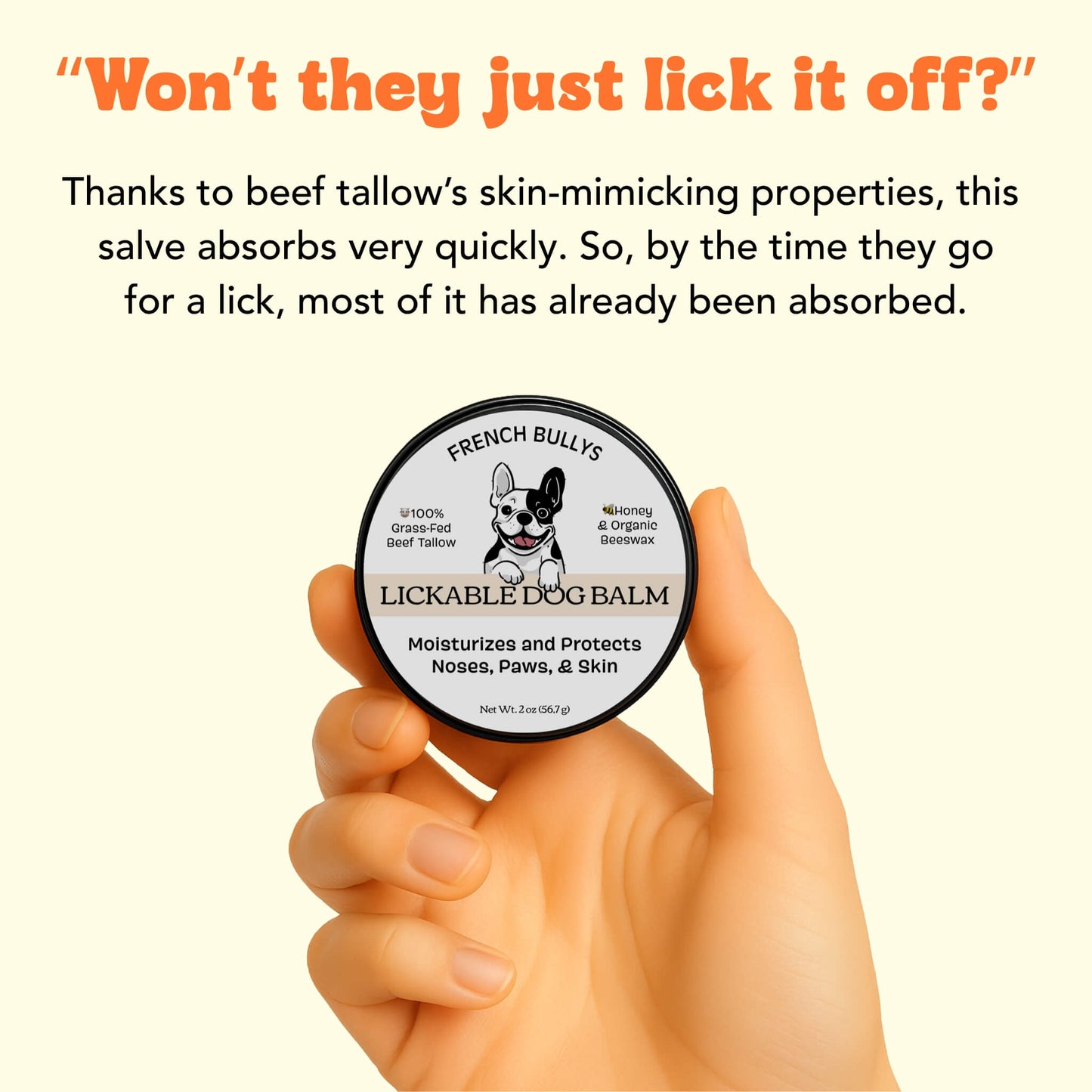 Original Lick-Safe Balm For Dry, Itchy, & Irritated Skin